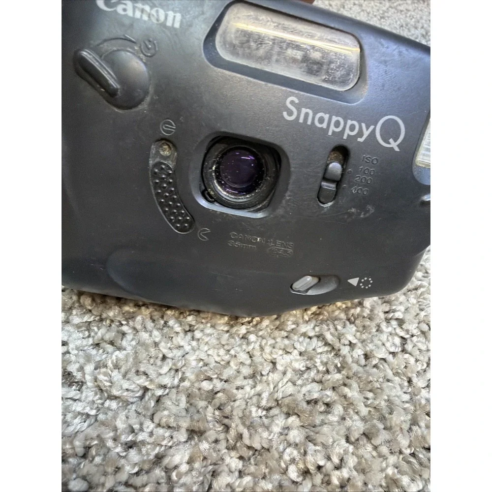 Vintage Canon~Black Snappy Q Camera~ 35mm